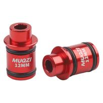 Bicycle Wheel Axle Adapter Converts 12mm 15mm Thru Axle to 9mm Quick Release Red 12 to 9 mm