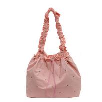 Fashi Tote Bag for Women Shoulder Bags Wrinkled Handheld Underarm Bag Class Bags for Girl Designer Bag Shopping Bags  Sac one size