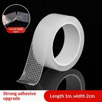 Magic Nano Tape Double-Sided Reusable Adhesive Tape for Easy Cleaning and Decorating 1M