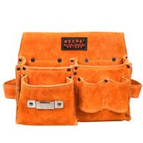 Large Capacity Nail Bag Sturdy Tool Storage Bag Artificial Leather Belt Tool Bag  Pliers