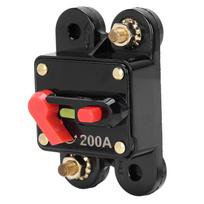 12‑24V DC Circuit Breaker Fuse Inverter with Manul Reset for Car Audio System Boat Trucks200A other