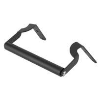 Motorcycle Navigation Bracket Kit Phone Holder GPS Front Stand Sturdy Durable Metal Black Color: Black