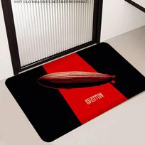 Classic Rock Band L-Led Z-Zeppelin Entrance Door Mat Washable Non-Slip Living Room Sofa Chairs Area Mat Kitchen Welcome Doormat 40cm x 60cm