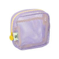Durable Breathable Mesh Storage Bag Large Capacity Zipper Pouch for Travel Cosmetics Outdoor Camping Trips