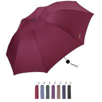 Heaven Umbrella Portable 3-Fold UV Sun & Rain Umbrella Steel Frame