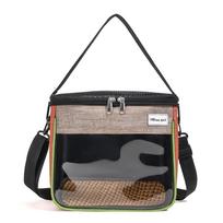 Nylon Outdoor Bird Pouch Breathable Mesh Pet Cage Handbag New Parrot Carrying Bag  Travel Use 16x11.5x14 cm