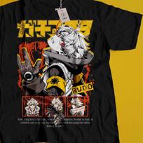 Dark Manga Aesthetic T-Shirt, Grunge Anime Graphic Tee, Streetwear Trash Punk Style Shirt, Japanese Urban Fashion, Otaku Unisex Gift M