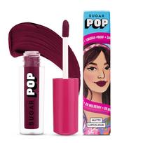 SUGAR POP Matte Lipstick | Smudge-Proof | Vitamin E | Long Lasting 8 Hrs | Lip Colour For Women | 1.6 ml - 09 Mulberry