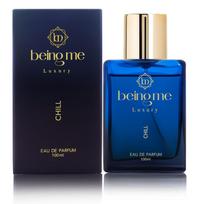 Being Me Luxury CHILL Long Lasting Perfume for Men | Citrus & Elegant Floral Notes with Warm Patchouli Base | Office, Date & Party Fragrance Scent 100ML