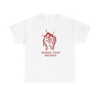 Bloody Fist Records - Alt. Logo Red Shirt, Australia, Nasenbluten L