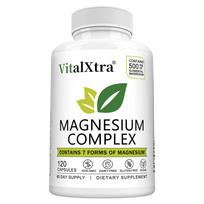 Magnesium complex supplement, beneficial for brain health, 120 capsules 120 Capsules