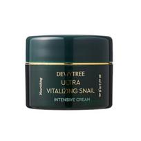 DEWYTREE Snail Cream Ultra Vitalizing Intensive Moisturizing Face Cream 80ml K-Beauty Elasticity Care gray