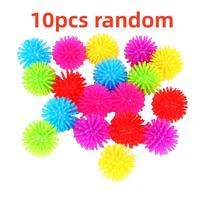 20/50pcs 25mm Soft Yangmei Ball Hedgehog Stress Relief Toy Children's Birthday Party Gift Goody Bag Filler Prize yellow