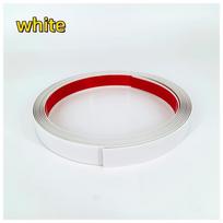 1PC 3meter/5m Furniture Edge Banding,self-adhesive Repair Strip,PVC Decorative Sticker,plywood Thickened Repair Strip (WHITE,3M)
