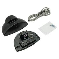 AC12-36V 24.125GHz Wired Microwave Motion Sensor Radar Detector for Automatic Door Elevator company supermarket airport Black