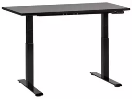 Elektriškai reguliuojamas stalas DESTINES juodas 120 cm 72 cm