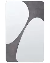 Sieninis veidrodis ORMES 70 cm 110 cm pilkas
