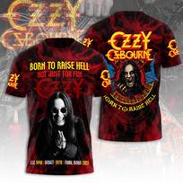 Rock Ozzy Band 3d Print T-shirt Men Women Fashion Hip Hop Short Sleeve Oversized Sports O-Neck Tops Tees Men Clothes XXXXL
