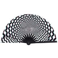 Large Folding Hand Fan Gradient Colorful Clacking Fan European Style Dance Fan  Party Style 4