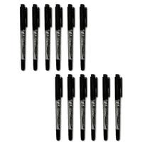 12Pcs Marker Pen, Fine and Brush Point Art Marker, Double Tip Colored Pen for Coloring Hand Lettering, School Classroom