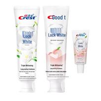 Crest Dual-Color Whitening Toothpaste (Jasmine Camellia & White Peach)