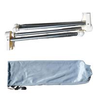 Space Saving Folding Clothes Rack Adjustable Angle Laundry Drying Rack  Camping