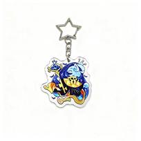 Anime Cookie Run Kingdom Cosplay Key Chain Cartoon Character Backpack Pendant Acrylic Keychain jewelry Accessories