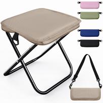 Folding Chair Outdoor Chair Release 2026 Chair Setup Improved Lightweight Folding 1000D Oxford Aluminum 120kg Load Integrated Portable Chair with