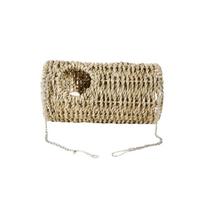 Bite Resistant Woven Bird Nest Ventilated Bird Breeding House Hanging Hammock Bed  Hamster Toy Style B
