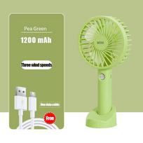 Hot Selling Mini Handheld Fan USB Charging Portable Electric Fan Compact Desk Fan with Strong Wind for Summer Outdoor Use No Plug Required