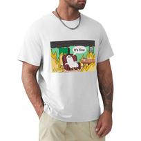 Tired Duck Its Fine Tshirt Big And Tall Loose Fit Tshirt S