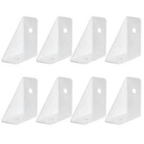 8pcs Heavy Duty Steel Right Triangular Angle Thicken Support Corner Stand  Furniture Hardware