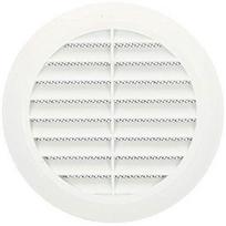 Grille d'aération - KOTARBAU - 125 mm - Ronde - Moustiquaire - Facile à poser