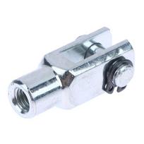 Metalinis Y-16M6*1 sriegiu pneumatinio cilindro strypo stūmoklio šakutė Y jungtis 16 mm diametrui
