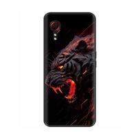 For Samsung Galaxy Xcover 7 Case Soft Smooth Liquid Silicone Cartoon Phone Shell For Samsung XCover7 Protective TPU Back Covers Samsung Xcover 7