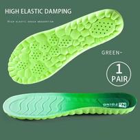 PU Feet Sole Soft Orthopedic Sport Insoles for Breathable Shock Absorption Running Shoes Pad for Men Women Arch Support Insole 35-36
