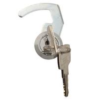 Cash Drawer Lock For Security Protection Flight Box Lock Cam Lock Zinc Alloy Material Secure Coding Design Smooth Appearance white