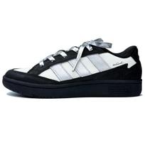 Adidas WCARD ADV Slip Resistant Slip Resistant Low top Skateboard Shoes Unisex Black Silver IH0961(Team567-) 45⅓