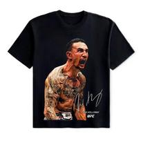 Max Holloway UFC Kovotojų Marškinėliai, UFC Kovotojų T-Shirt, Grafinis T-Shirt V2 M black