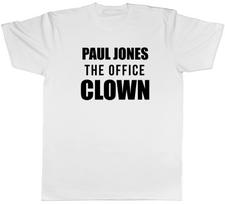Personalised The Office Clown Mens Unisex T-Shirt Tee XL