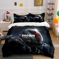 Mass Effect Andromeda Bedding Set Bedding set (1 duvet cover, 2 pillowcases, duvet not included) 135x200cm