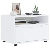 Szafka Pod Tv  Visnes  Biała 60X40X38 Cm Drewno Klejone