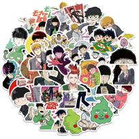 10/30/50pcs Cartoon Mob Psycho 100 Anime Stickers Waterproof DIY Skateboard Helmet Suitcase Phone Cool Classic Manga Sticker Toy