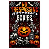 Halloween - Decor for Indoor Outdoor, Fall Pumpkin Holiday Flag, Seasonal Yard Decoration for Home Party One Size