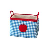 Large Capacity Cute Laundry Basket Folding Toys Organizers Durable Clothes Storage Organizer  Toys Blue Red Rectangle