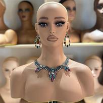 Best Quality Head Human Model Versatile Good Quality Manichino Vivid Customizable Elegant Head Mannequin for Shopping Mall OEM