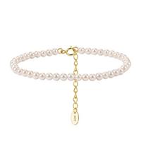 Vintage Tiny Natural Freshwater Pearl Bead Bracelet Fine 925 Sterling Silver Clasp Extension Women Bracelets 16.5+5cm