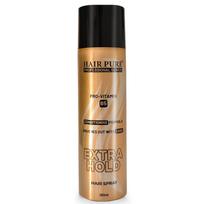Hair Pure Extra Hold Hair Spray | Quick Drying | Long Lasting Hold | No Flaking | Natural Shine | Non-Sticky | Easy Wash Off | Pro Vitamin B5 | Condi