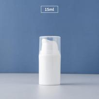15/30/50 ml Tušti beorio siurblio buteliukai Mini losjonai Vakuuminiai kosmetikos indeliai Moteriški makiažo kelionių emulsijos buteliukai