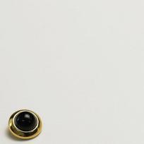 Celebrity Black Pearl Buttons Metal Clothing Accessories Tweed Jacket Leather Coat Buttons 1 #[Black Pearl Gold] 18mm